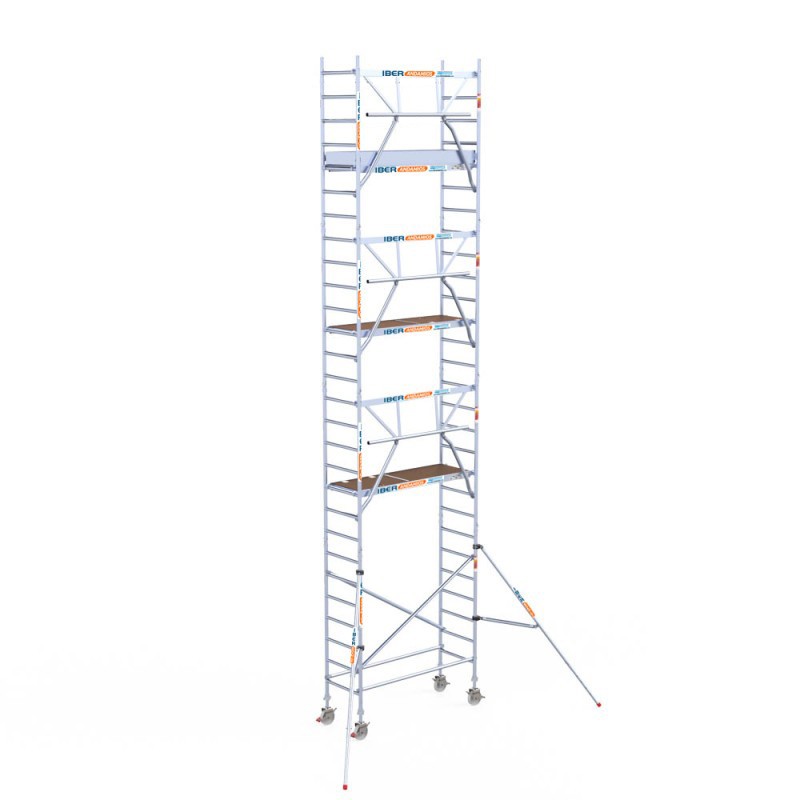 Torre Andamio PRO SAFE 75x250 - 9,20 m Altura de trabajo