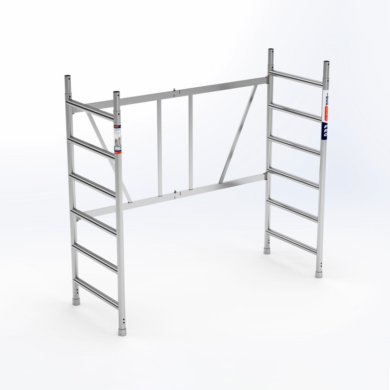 Unidad de plegado 6 pasos con clips de seguridad