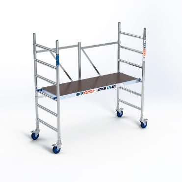 Andamio plegable XTREM 75x190x3 metros altura de trabajo plataforma sin trampillla