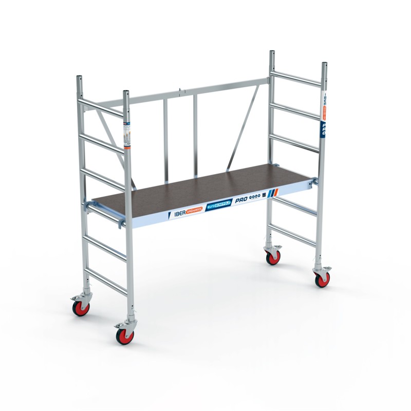 Andamio plegable 75x190  3 m Altura de trabajo. Plataforma S/T