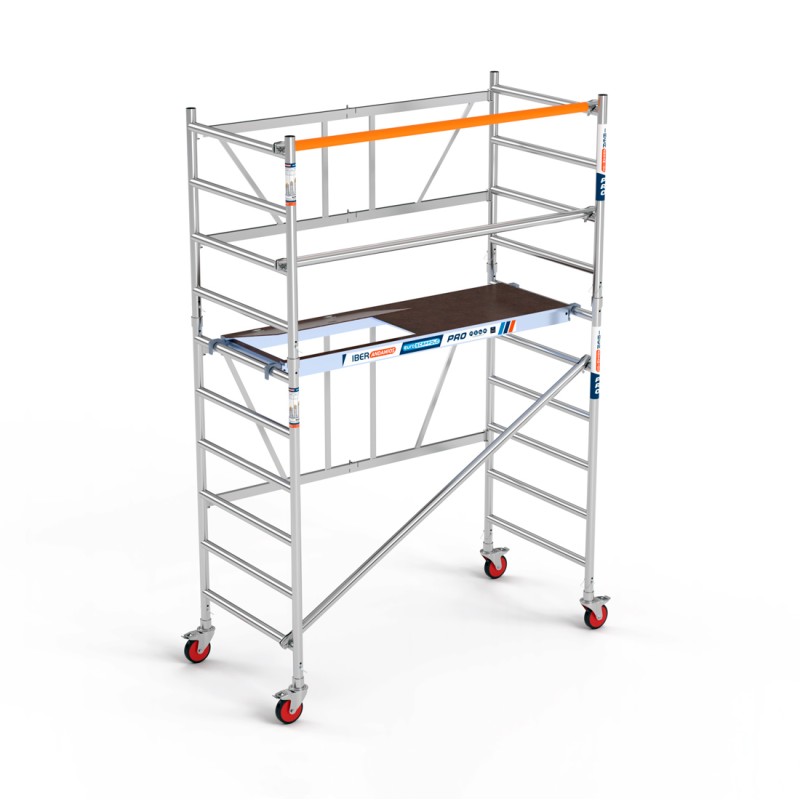 Andamio plegable 90x190 3,85 m Altura de trabajo Plataforma C/T