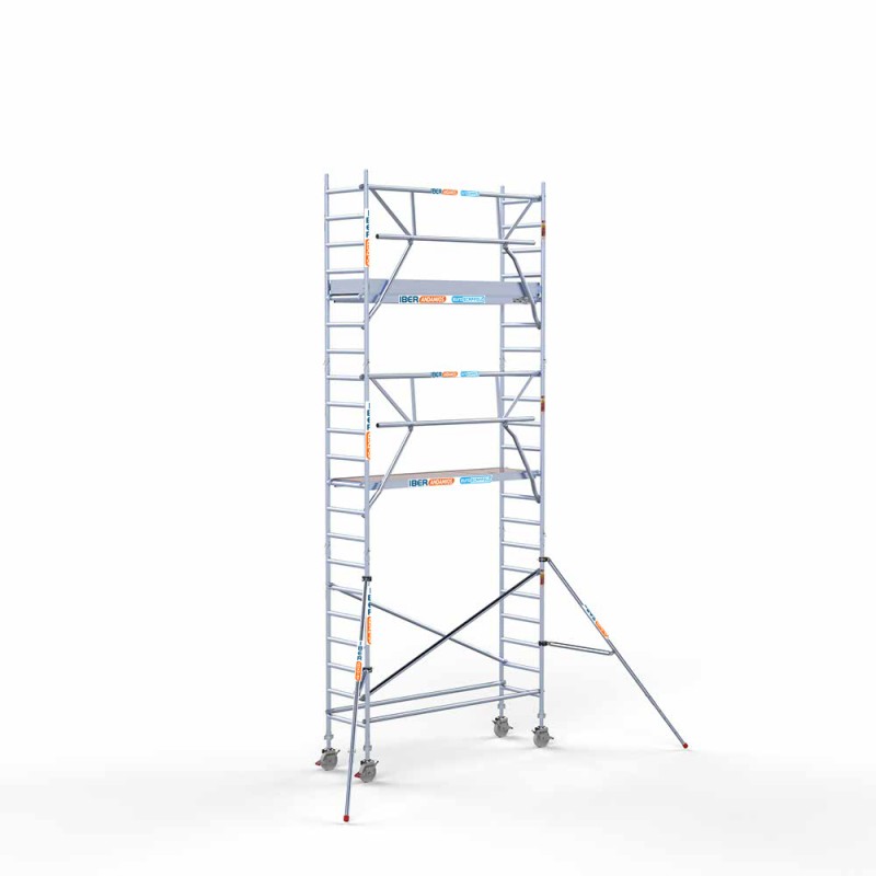 Torre Andamio PRO SAFE 75x250 - 7,20 m Altura de trabajo