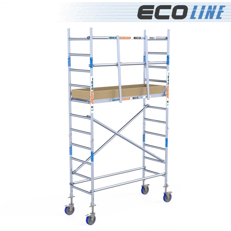 Torre Andamio Eco Light 75x190 - 4,20 m Altura de trabajo