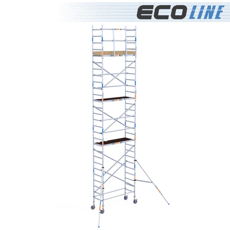 Torre Andamio Eco Light 75x190 - 9,20 m Altura de trabajo