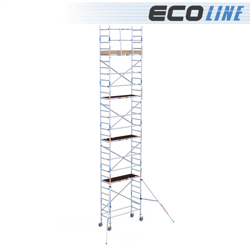 Torre Andamio Eco Light 75x190 - 10,20 m Altura de trabajo