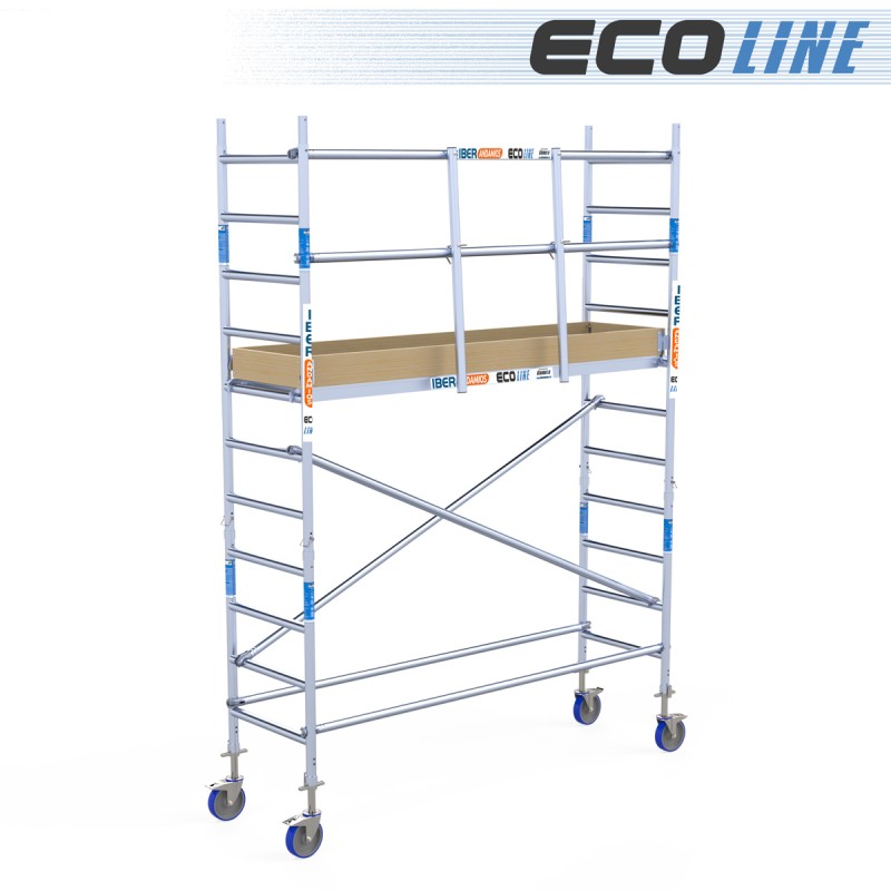 Torre Andamio Eco Light 75x250 - 4,20 m Altura de trabajo