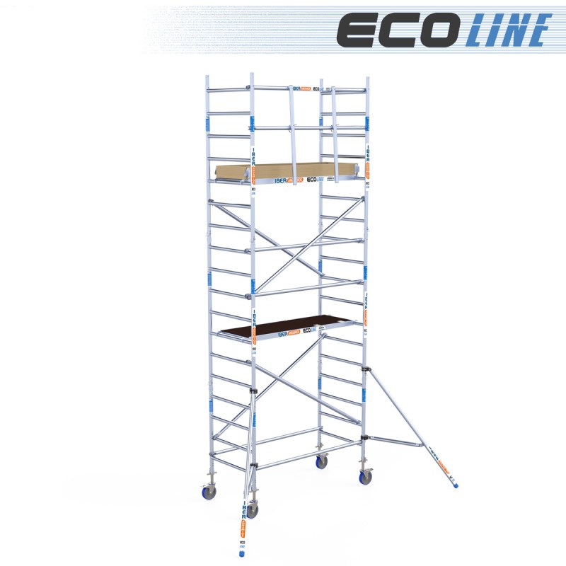 Torre Andamio Eco Light 90x190 - 6,20 m Altura de trabajo