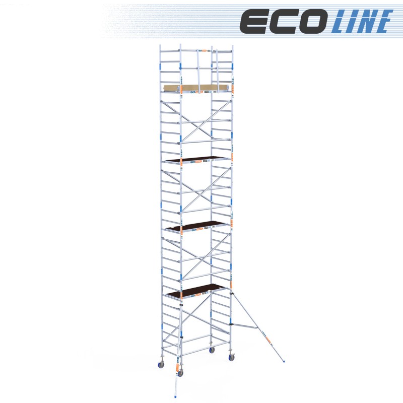 Torre Andamio Eco Light 90x190 - 10,20 m Altura de trabajo